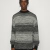 Clothing * | Mennace Mirror Ombre Slouch Fit Jumper Multi