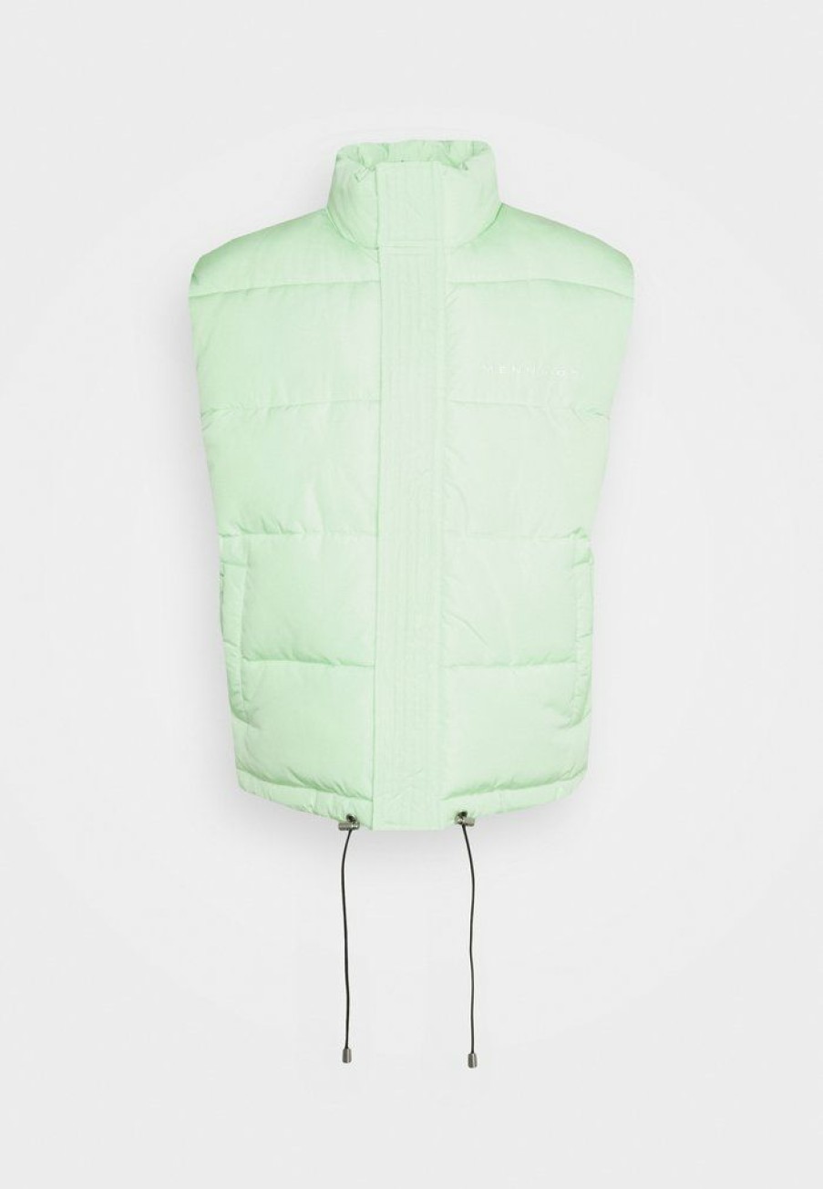 Clothing * | Mennace Waistcoat Lime Green