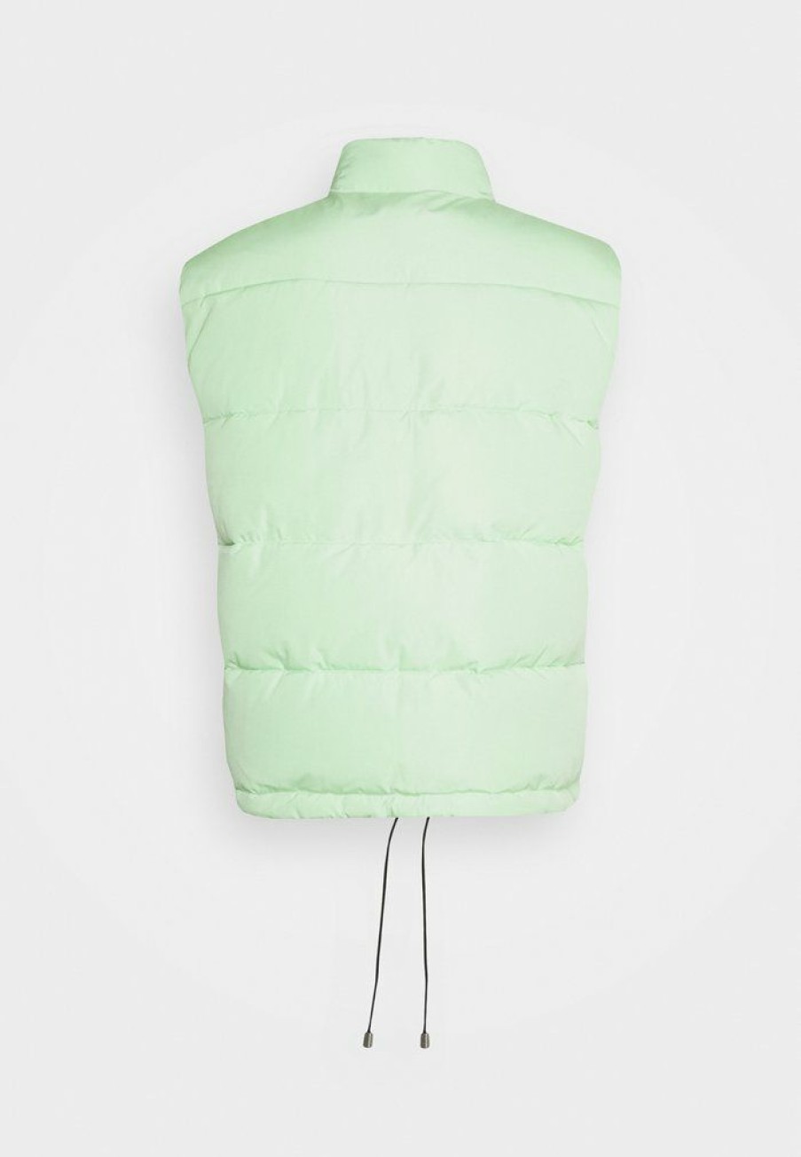 Clothing * | Mennace Waistcoat Lime Green