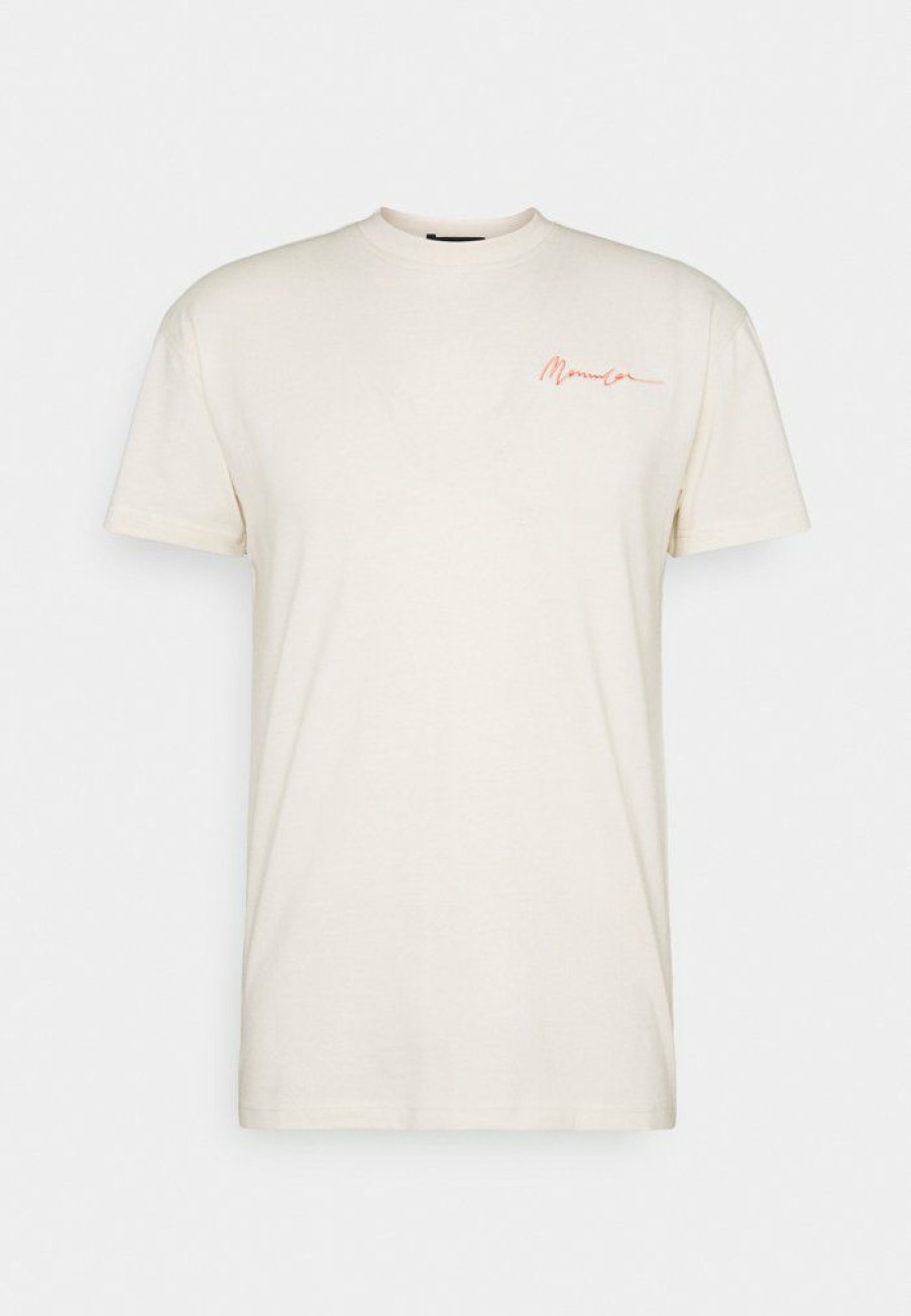 Clothing * | Mennace Unisex Essential Basic T-Shirt Offwhite