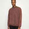 Clothing * | Mennace Rosebowl Washed Sweatshirt Brown