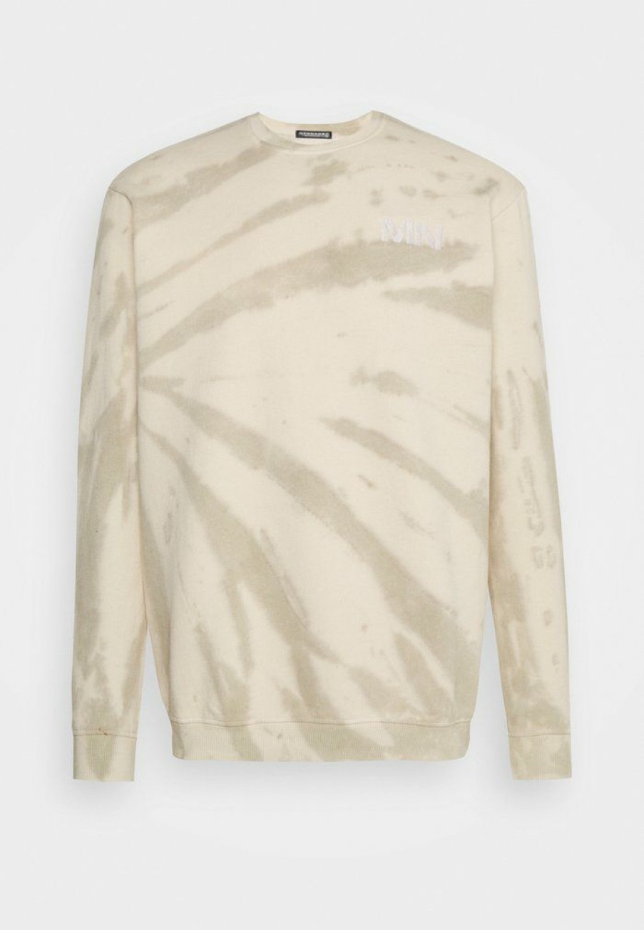 Clothing * | Mennace Tie Dye Unisex Sweatshirt Neutral