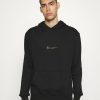 Clothing * | Mennace Essential Regular Overhead Hoody Unisex Sweatshirt Black