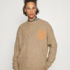 Clothing * | Mennace Hennessey Jumper Sand