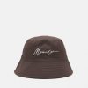 Accessoires * | Mennace Signature Bucket Hat Signature Unisex Hat Dark Grey