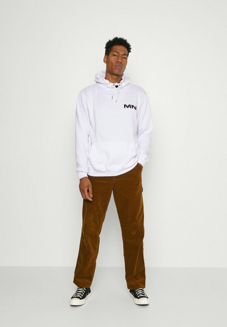 Clothing * | Mennace Season 21 Car Hoodie Sweatshirt White