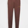 Shirt * | Mennace Essential Regular Jogger Tracksuit Bottoms Brown