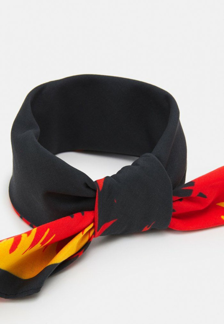 Accessoires * | Mennace Petrol Flame Bandana Unisex Foulard Multi