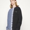 Clothing * | Mennace Split Dye Sweatshirt Grey