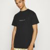 Clothing * | Mennace Club Est Print T-Shirt Black