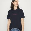 Clothing * | Mennace Essential Tee Unisex Basic T-Shirt Navy