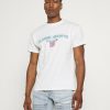 Clothing * | Mennace Classic Sport Print T-Shirt White