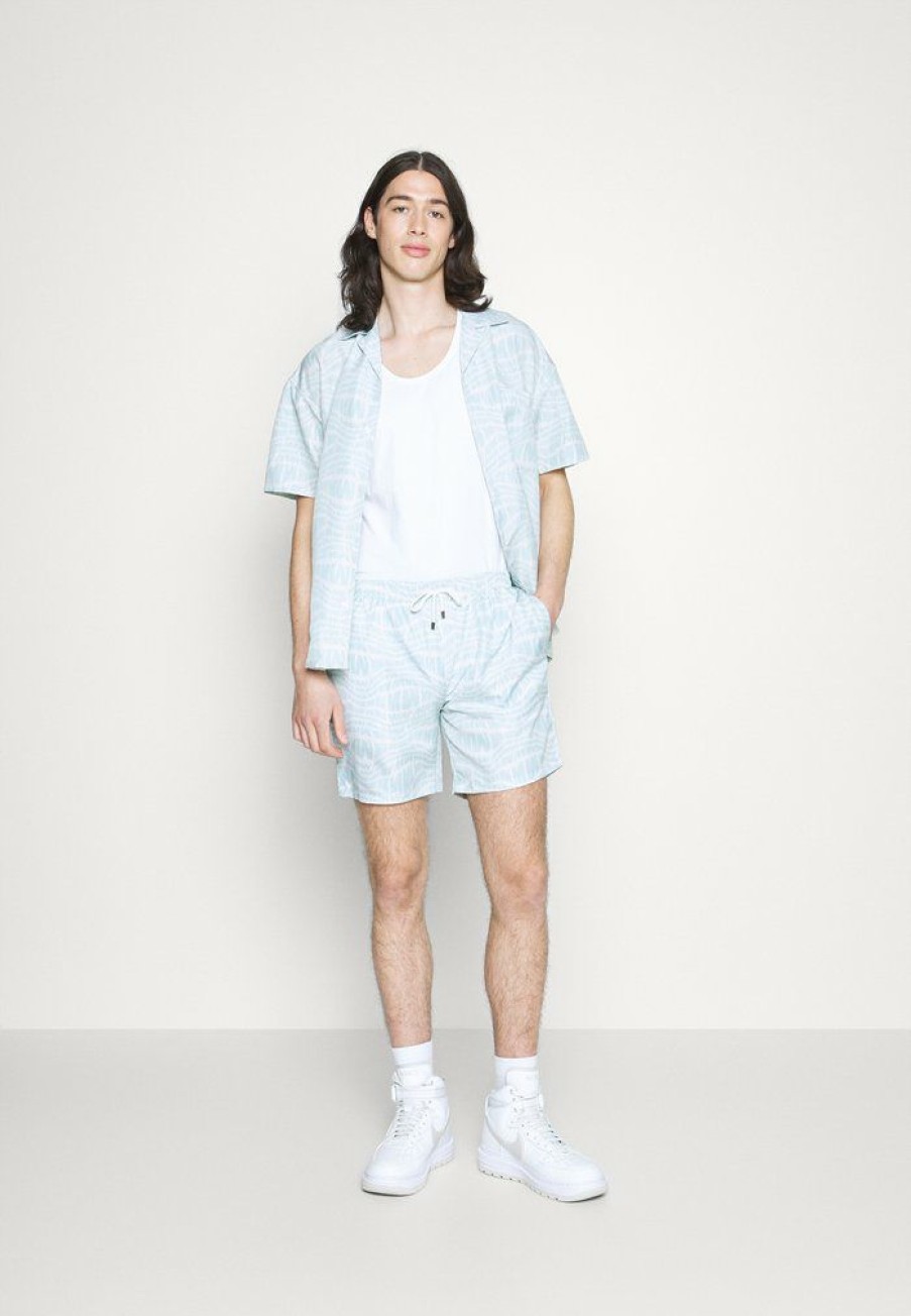 Shirt * | Mennace Shorts Light Blue