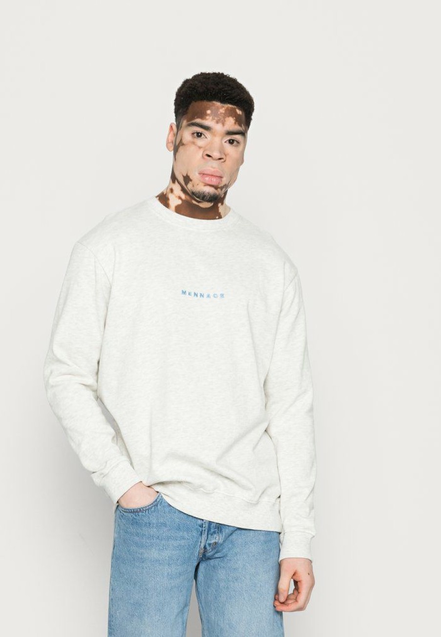 Clothing * | Mennace Essential Regular Unisex Sweatshirt Grey