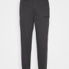 Shirt * | Mennace Essential Jogger Unisex Tracksuit Bottoms Dark Grey