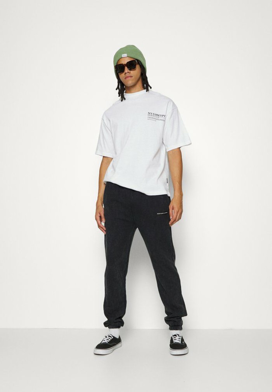 Shirt * | Mennace Tracksuit Bottoms Black