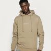 Clothing * | Mennace Essential Sig Hoodie Unisex Hoodie Khaki