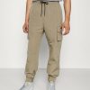 Shirt * | Mennace Tech Tracksuit Bottom Cargo Trousers Tan