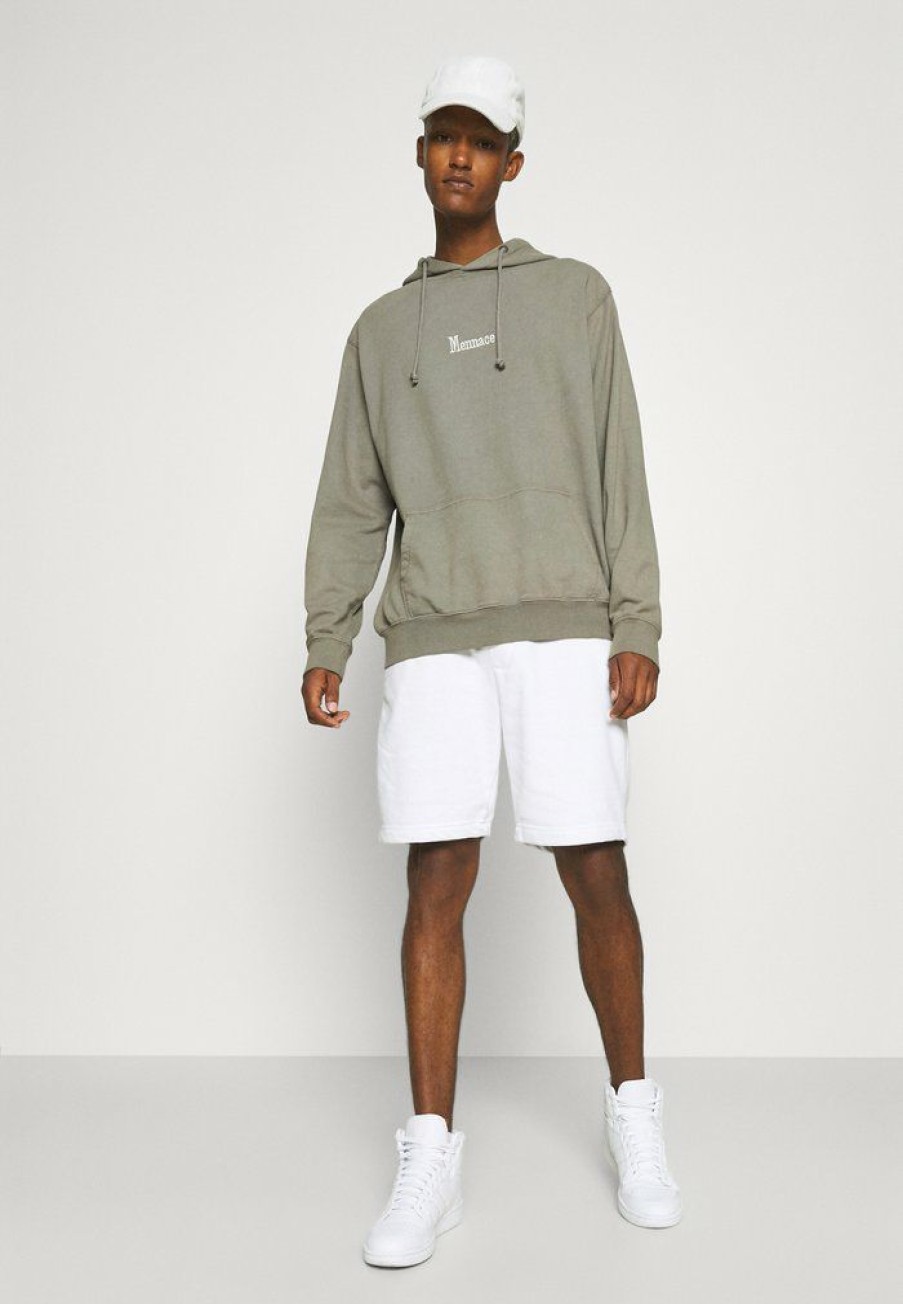 Clothing * | Mennace Washed Primary Hoodie Sweatshirt Khaki