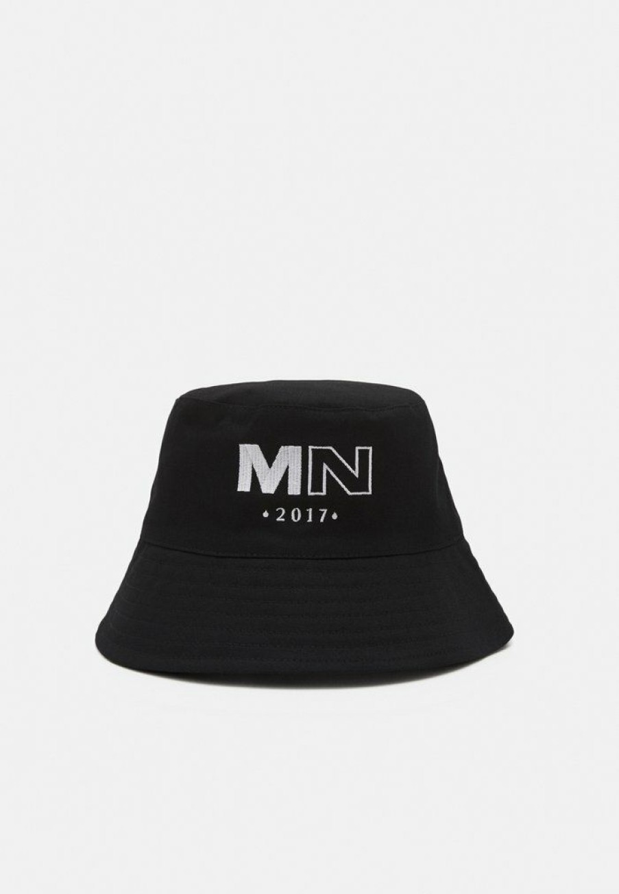 Accessoires * | Mennace Emrboidered Logo Unisex Hat Black