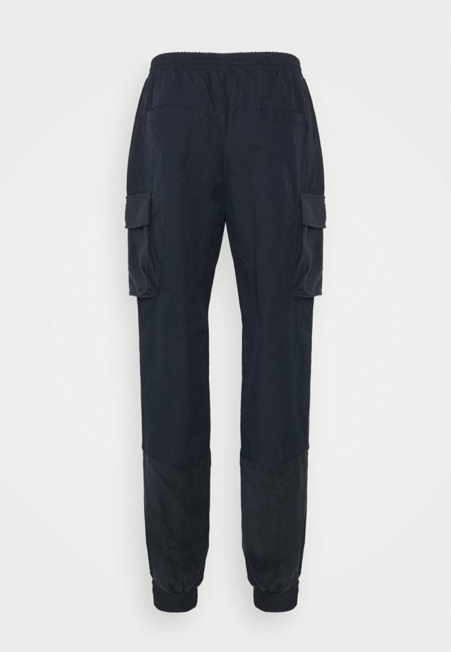 Shirt * | Mennace Contrast Trouser Cargo Trousers Navy