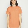 Clothing * | Mennace Essential Unisex Print T-Shirt Peach