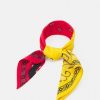 Accessoires * | Mennace Paisley Print Bandana Unisex Foulard Yellow