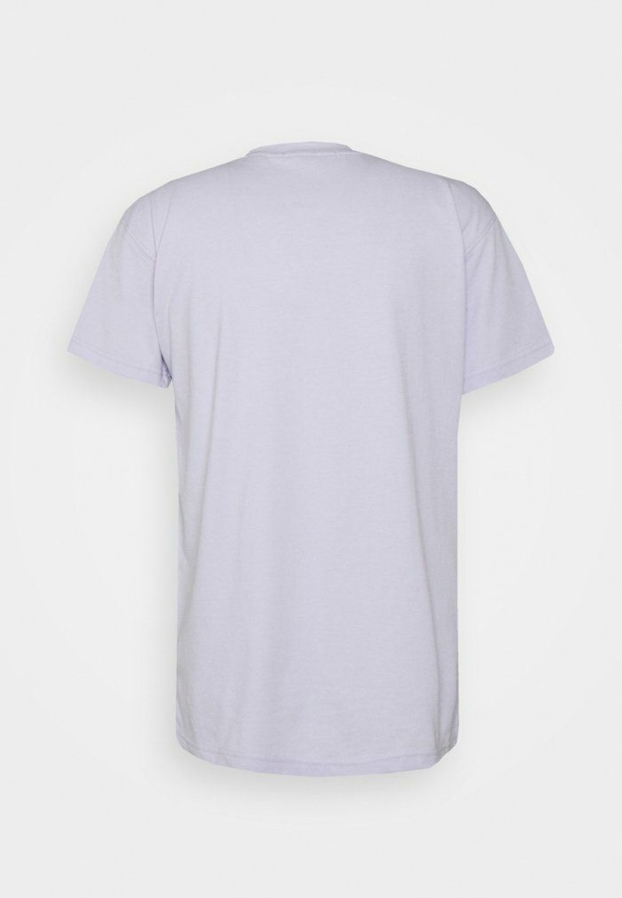 Clothing * | Mennace Essential Regular Unisex Basic T-Shirt Light Purple