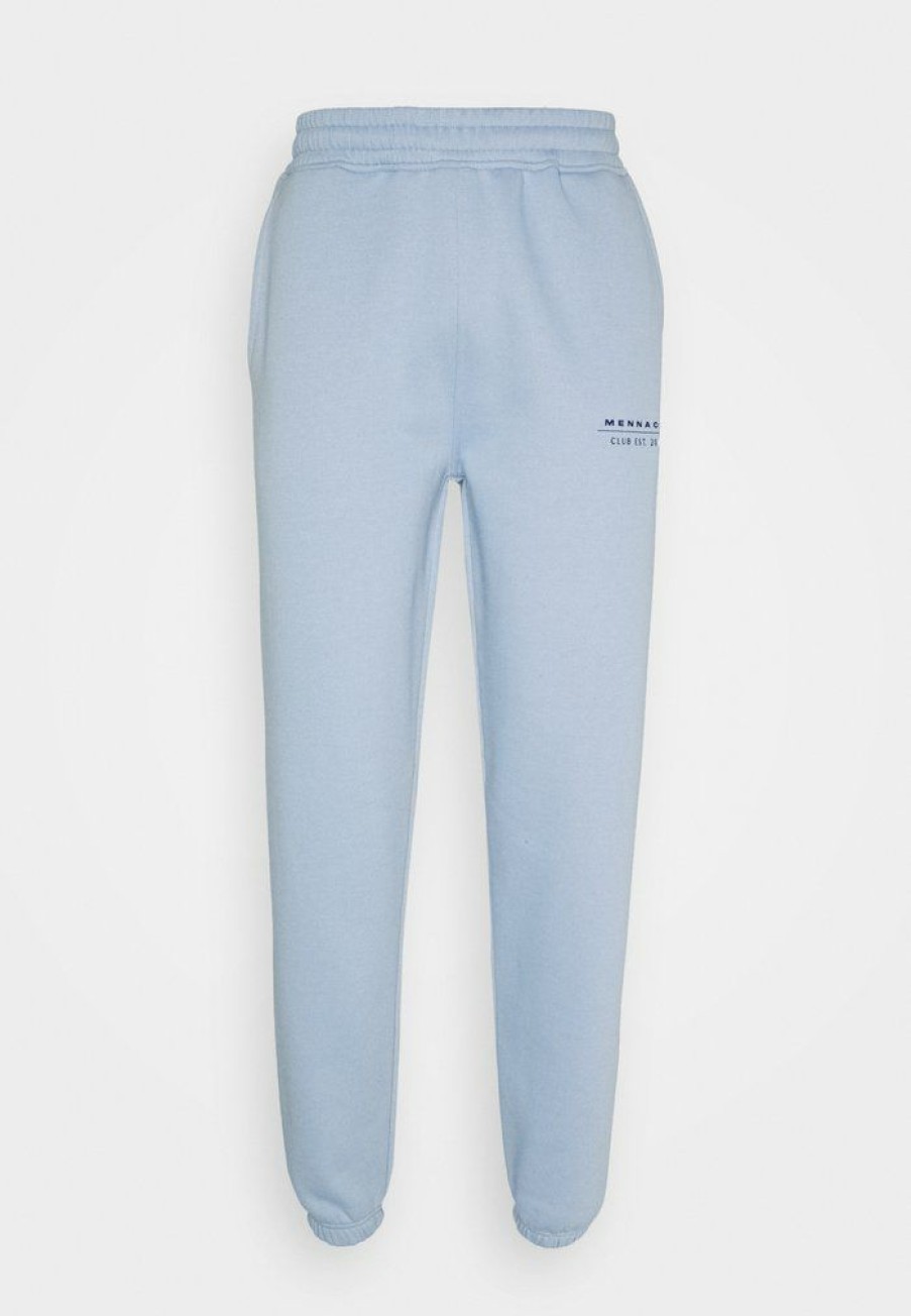 Shirt * | Mennace Club Jogger Unisex Tracksuit Bottoms Light Blue