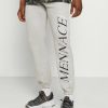 Shirt * | Mennace Courtside Tracksuit Bottoms Light Grey