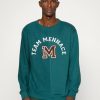 Clothing * | Mennace Team Spliced Unisex Sweatshirt Green