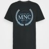 Clothing * | Mennace Print T-Shirt Black