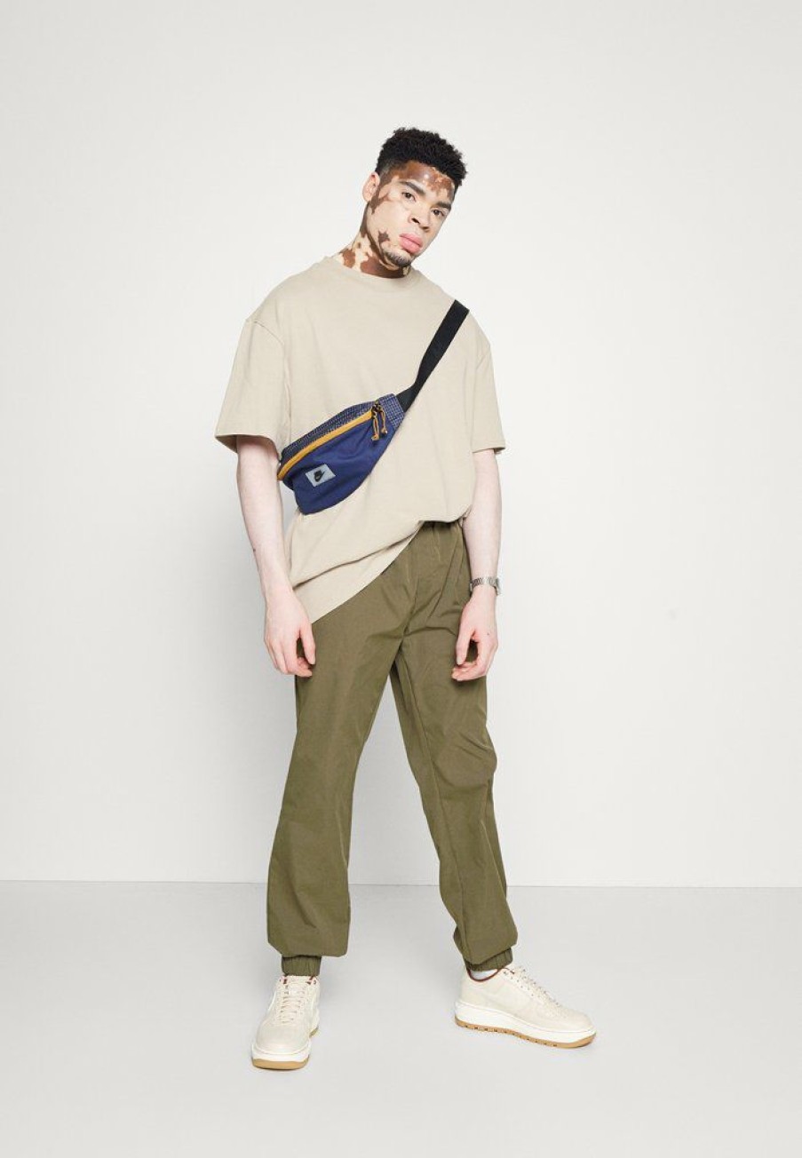 Shirt * | Mennace Cuffed Trouser Trousers Green