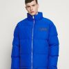 Clothing * | Mennace Mirror Matte Puffer Jacket Winter Jacket Blue