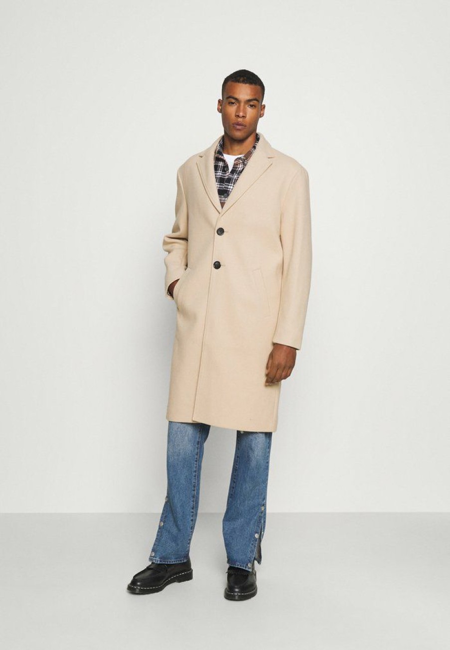 Clothing * | Mennace Hennessey Coat Classic Coat Beige