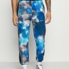 Shirt * | Mennace Tie Dye Unisex Tracksuit Bottoms Blue