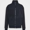 Clothing * | Mennace Contrast Zip Through Jacket Summer Jacket Navy