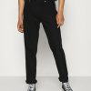 Shirt * | Mennace Petrol Head Straight Leg Jeans Black