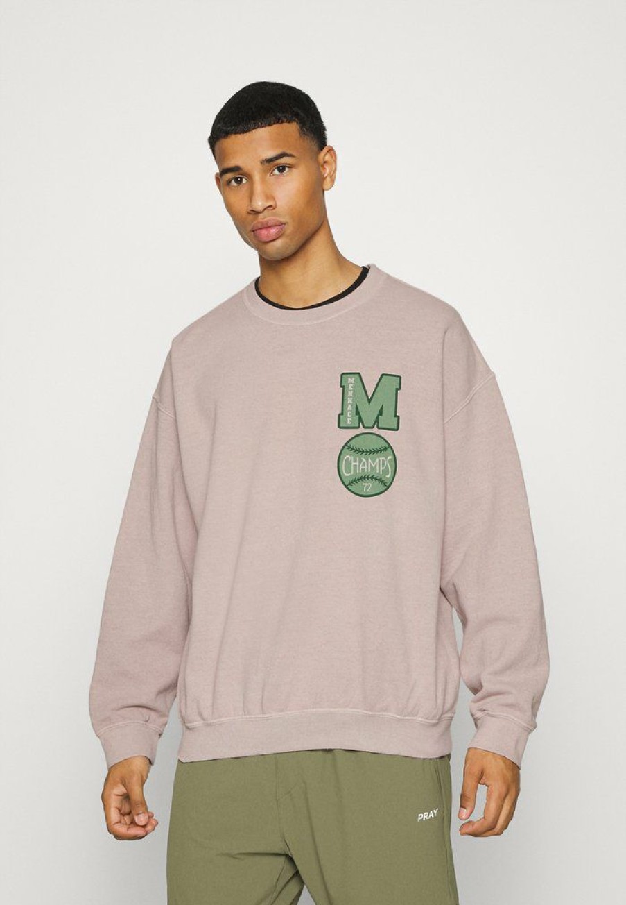 Clothing * | Mennace Champs Sweatshirt Stone