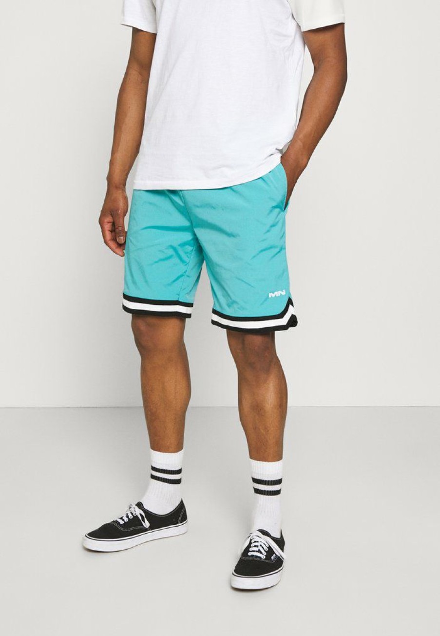 Shirt * | Mennace Taped Basketball Shorts Light Blue