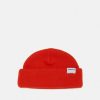 Accessoires * | Mennace Mini Roll Beanie With Tab Unisex Beanie Orange