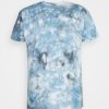 Clothing * | Mennace Breeze Tie Dye Regular Unisex Print T-Shirt Light Blue