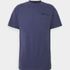 Clothing * | Mennace Signature Print T-Shirt Navy