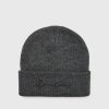 Accessoires * | Mennace Signature Beanie Unisex Beanie Grey Marl