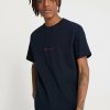 Clothing * | Mennace Essential Tee Basic T-Shirt Navy