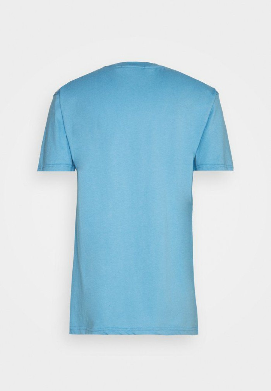 Clothing * | Mennace Breeze Regular Unisex Print T-Shirt Blue