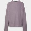 Clothing * | Mennace Oversized Jumper Unisex Jumper Lilac