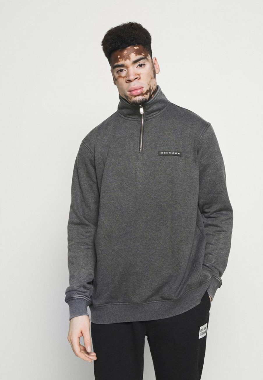 Clothing * | Mennace Sweatshirt Dark Grey