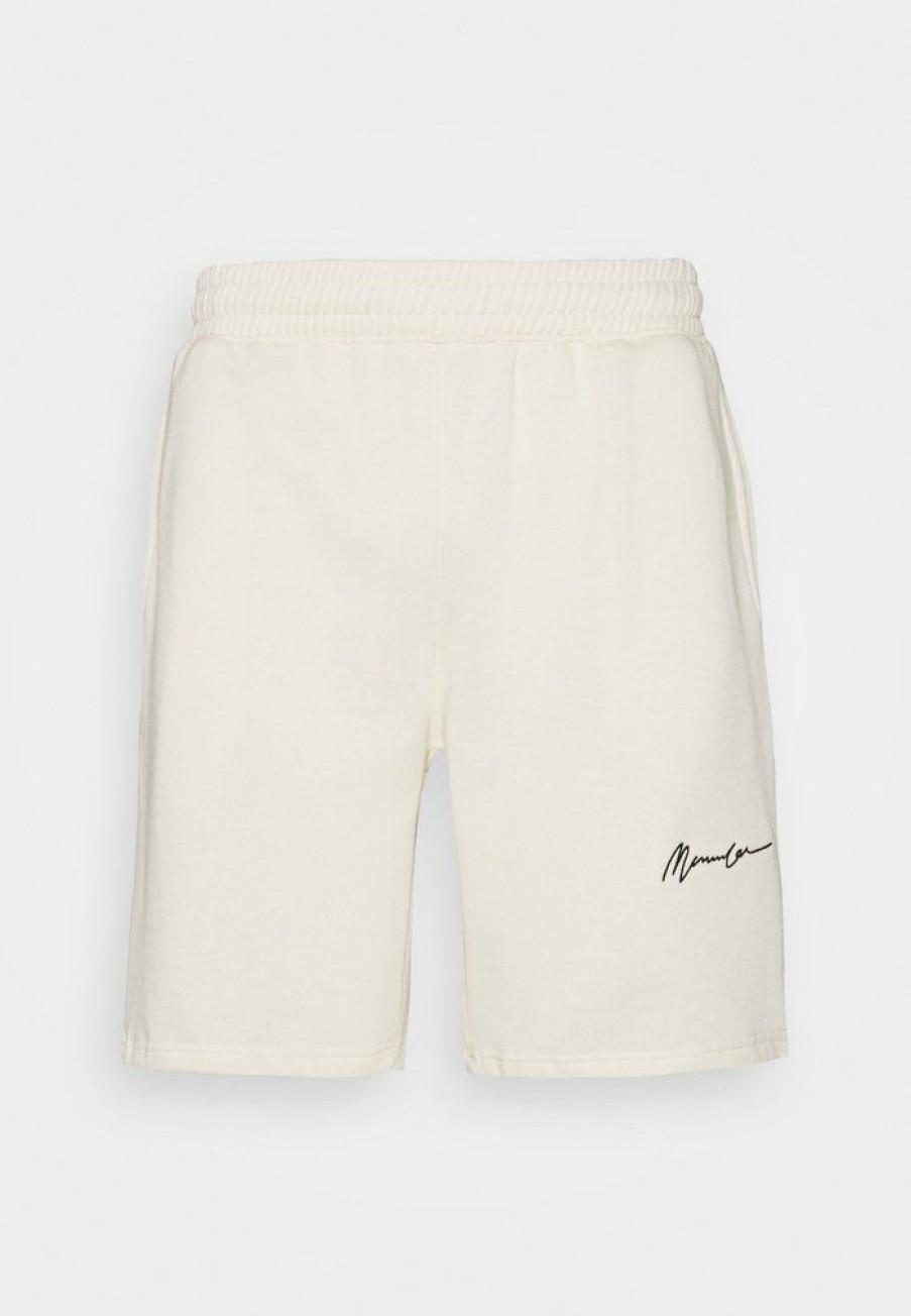 Shirt * | Mennace Essential Regular Sunisex Shorts Cream