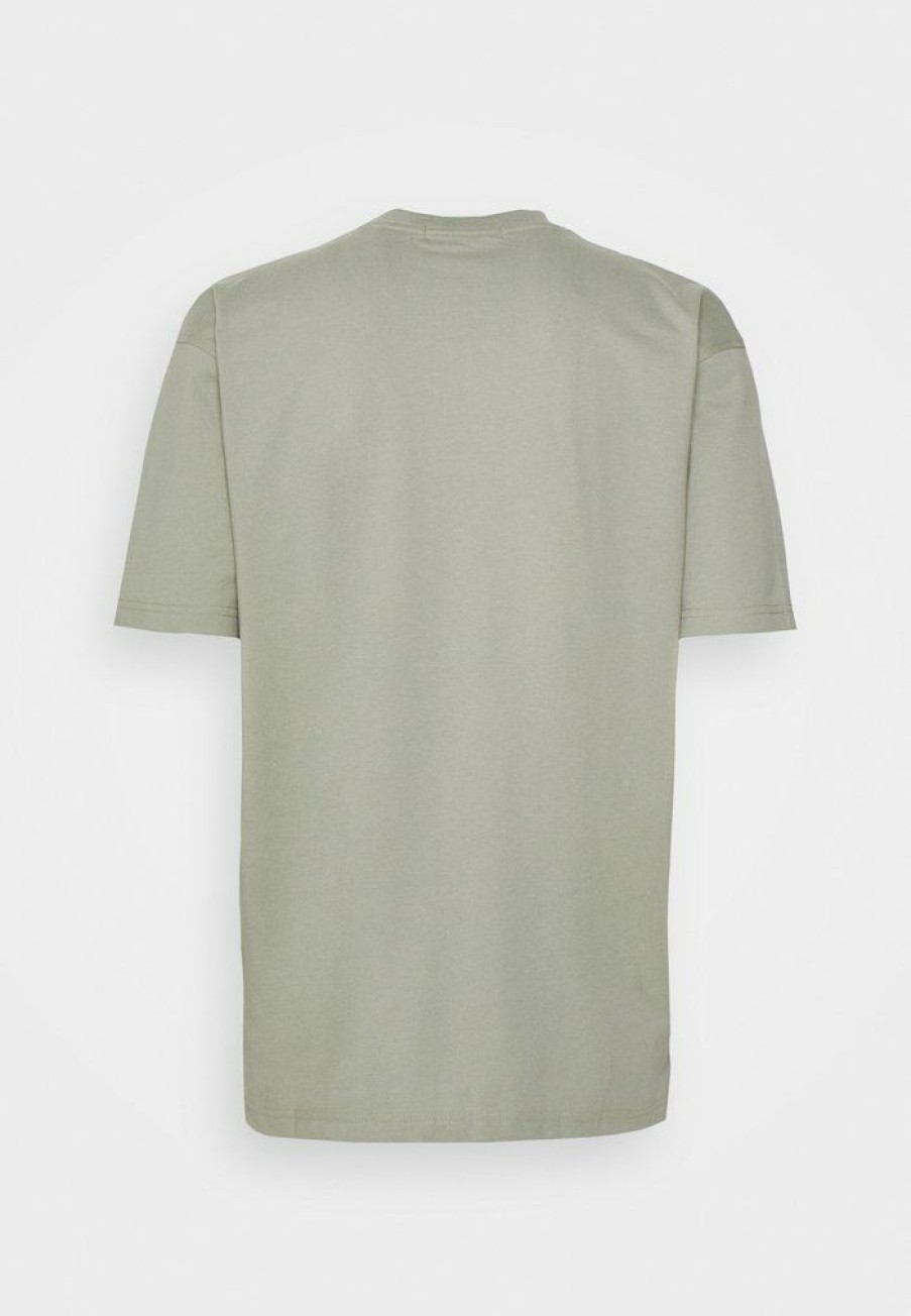 Clothing * | Mennace Reclaim Pocket Tee Unisex Print T-Shirt Green